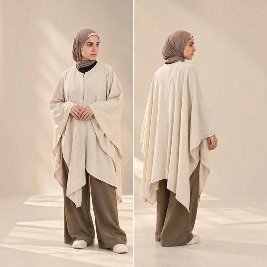 Cocoon Poncho | بونشو كوكـون 🤍