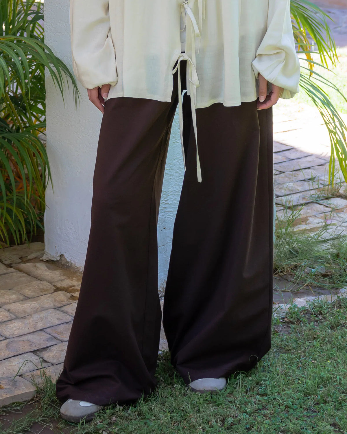 "Salasa" Wide-Leg Pants