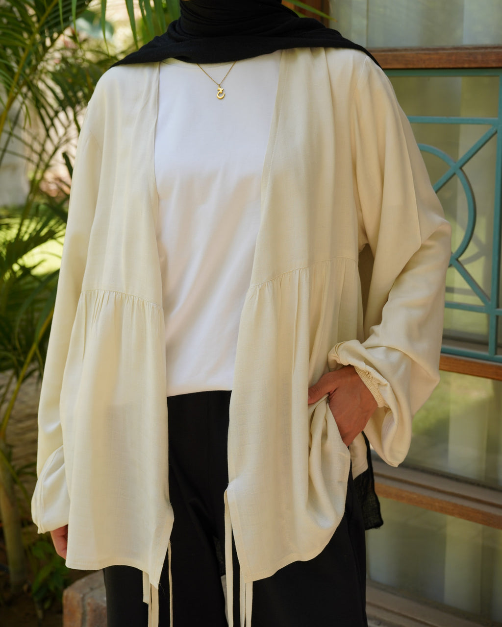 "Nasma" Wide Cardigan