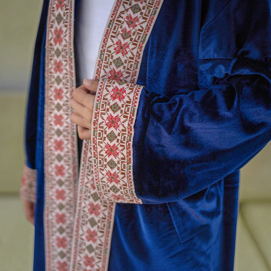Sapphire Blue Relaxed Abya