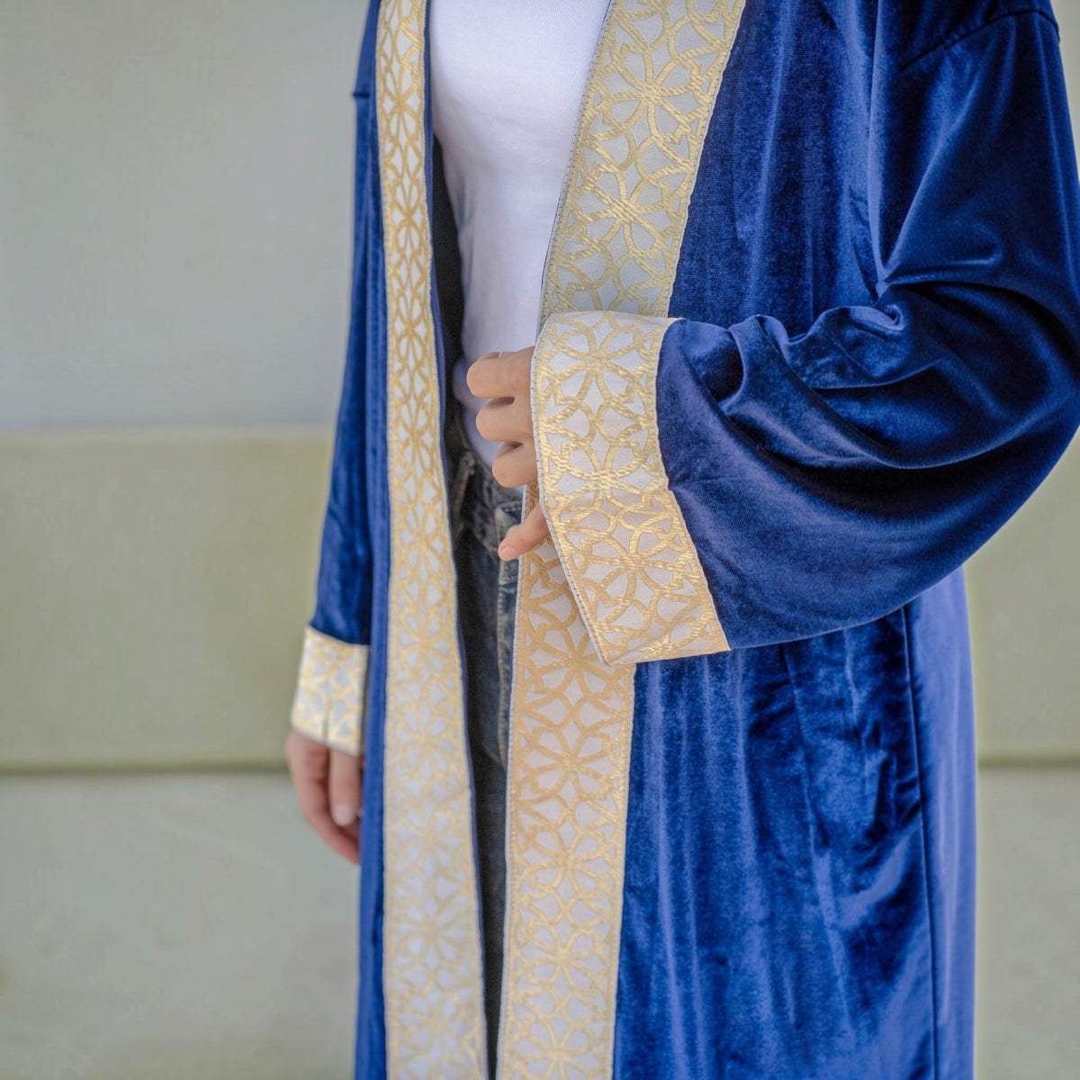 Sapphire Blue Relaxed Abya