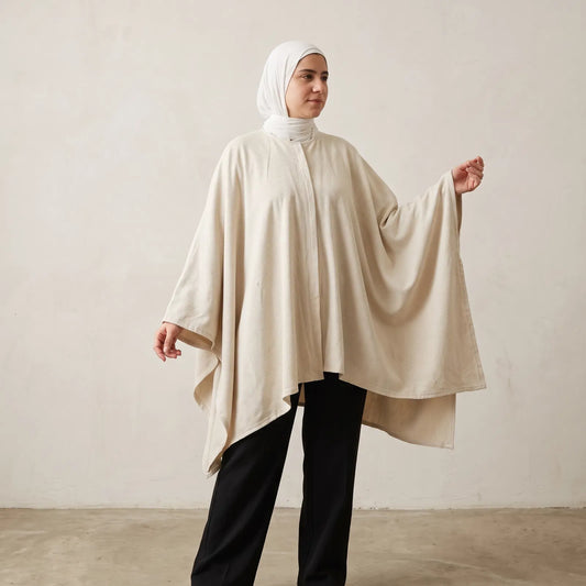 Cocoon Poncho | بونشو كوكـون 🤍